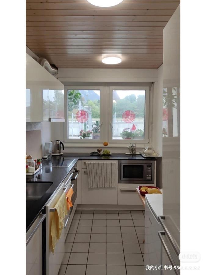 Spiez Lakeview By The Station Room C Kültér fotó